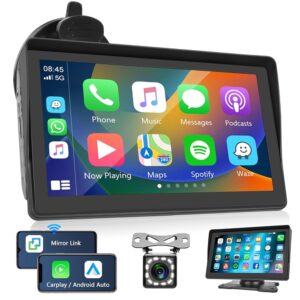 Pantalla 7'' Carplay y Android Auto Inalámbrico