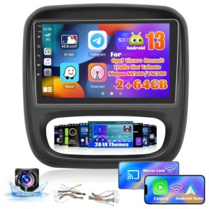Radio Android CarPlay 9'' para Opel y Renault