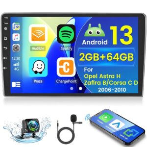 Radio Coche 2+64GB Android 13 para Opel