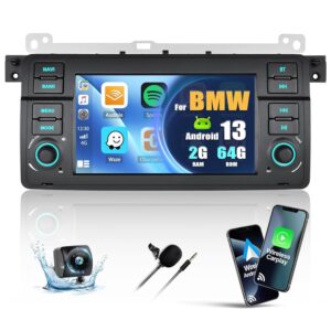Radio de Coche Android 13 para BMW E46