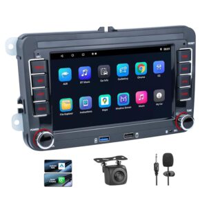 Radio Doble DIN 7'' con Carplay y GPS