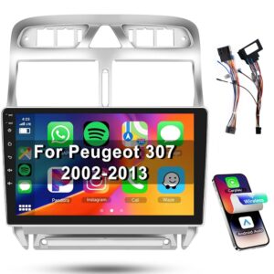 Radio Hodozzy Carplay 9" para Peugeot 307