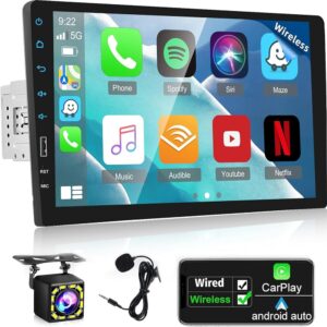 Radio NHOPEEW 1 DIN 9'' con Carplay
