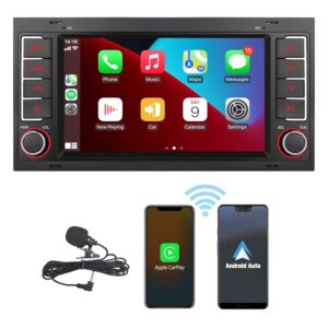 Radio Volkswagen Touareg con Carplay y Android Auto